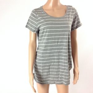 New BumpStart Women's Maternity Striped Tee Size L